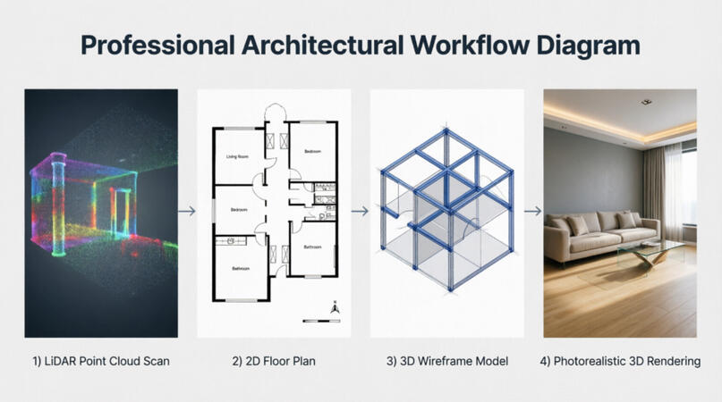 Apartment — Revit 3D BIM model