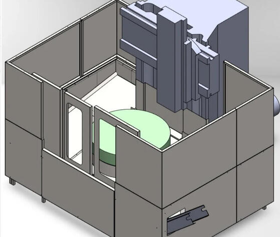 cad 3D of industrial machine