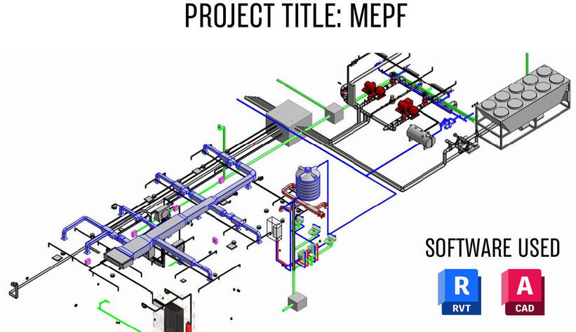 mepf using autocad and revit